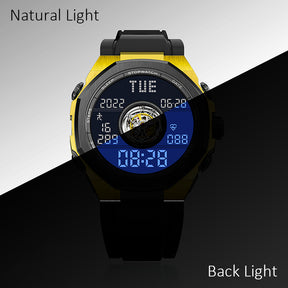 LANKZET Hybrid Watch/Tourbillon Mechanical Smartwatch TX6027004