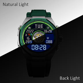 LANKZET Hybrid Watch/Tourbillon Mechanical Smartwatch TX6021003